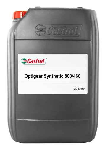 Castrol Optigear Synthetic 800 460 industrial gear oil drum — authorized distributor Hyderabad, Vasundhara Specialities